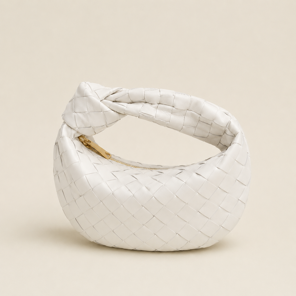 Bottega Veneta Jodie Mini White - 3/4 angle