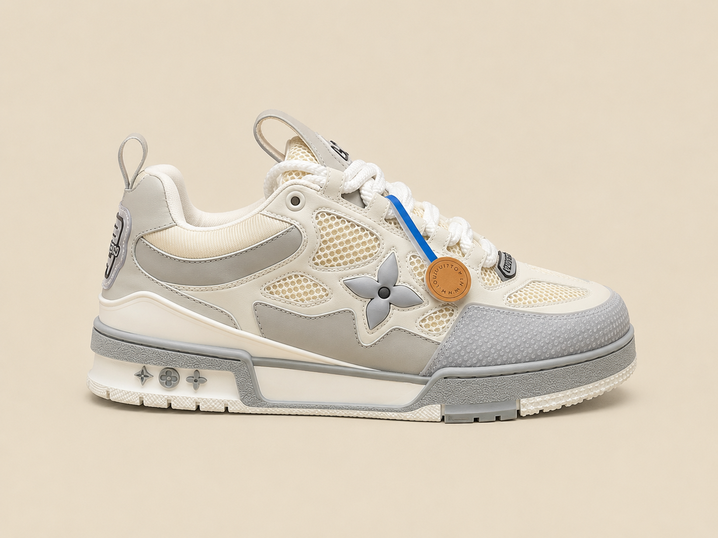 LV Skate Cream Grey - Side