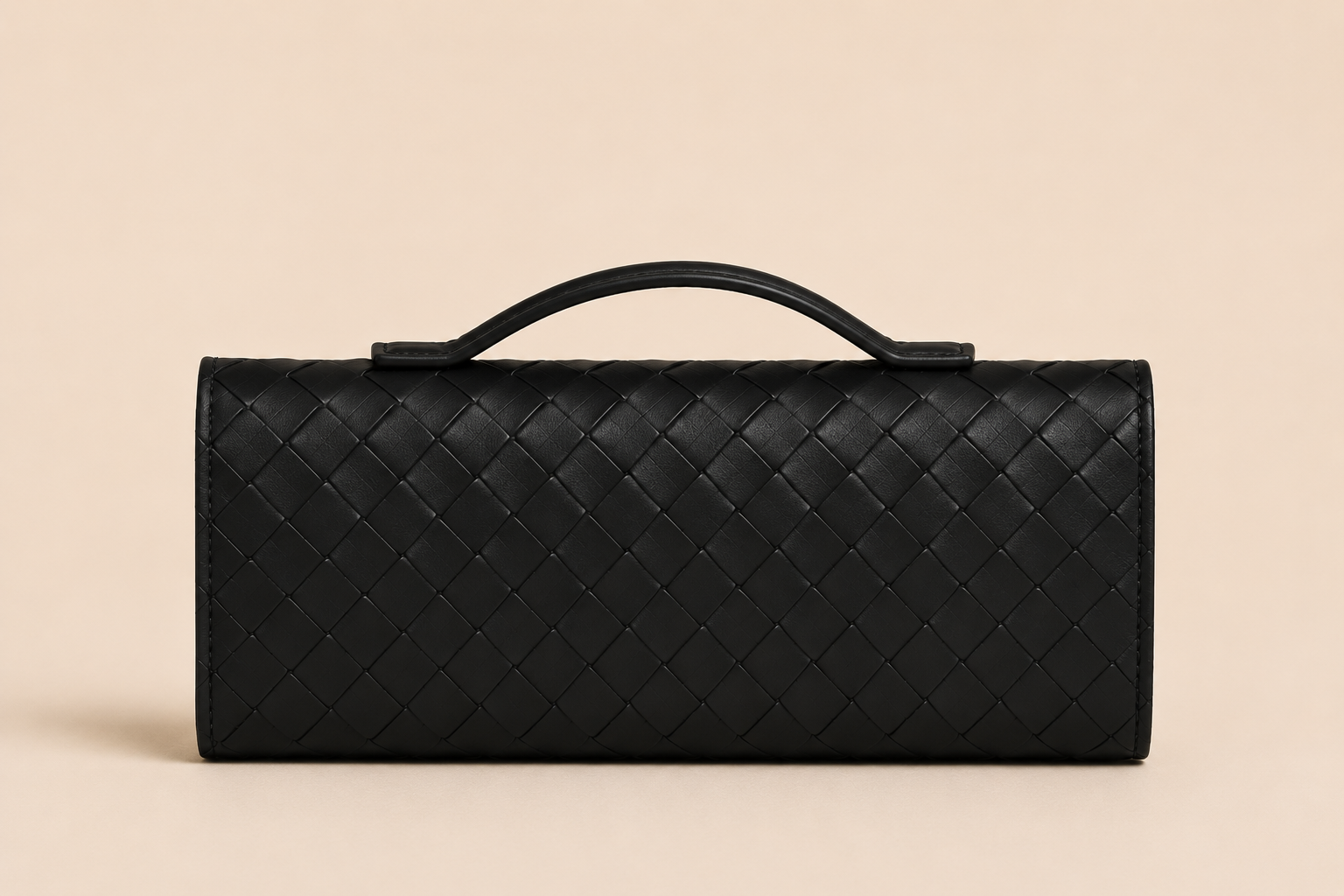 Bottega Veneta Andiamo Clutch Black — back