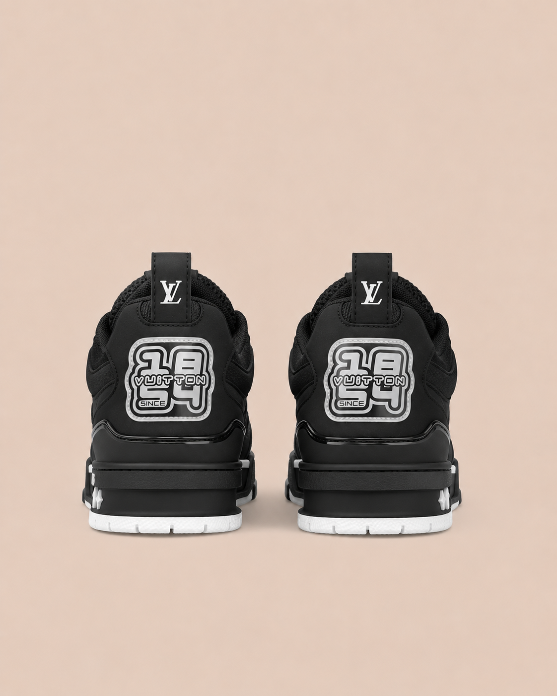 Louis Vuitton LV Skate Black - back logo