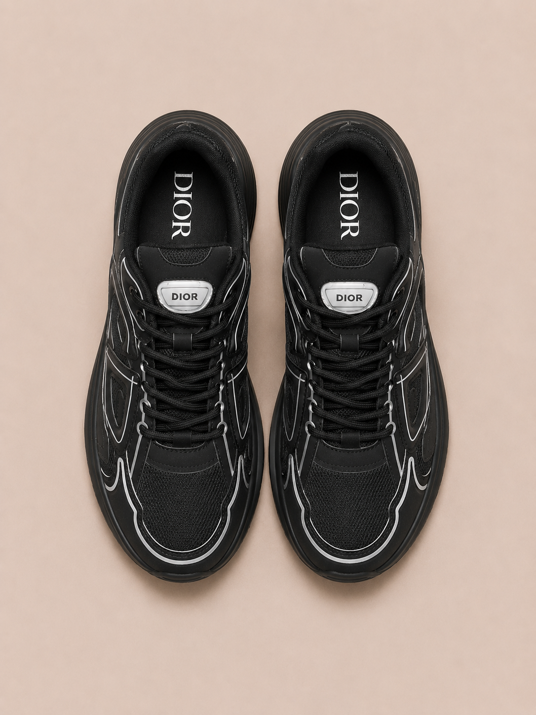 Dior B30 Black Matte - top