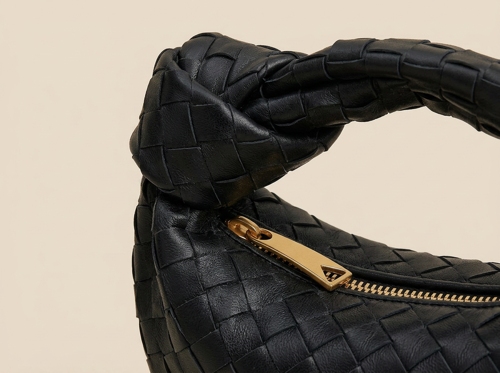 Bottega Veneta Jodie Mini Black - hardware close-up