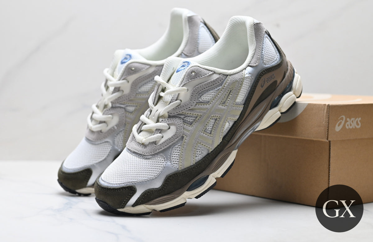 ASICS Gel-NYC Cream / Mocha - authentic supplier photo with Gallery X logo