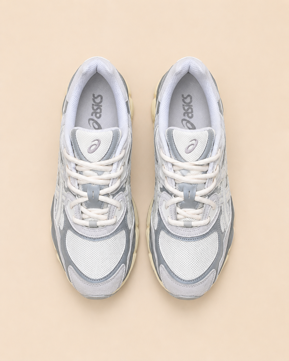 Asics Gel-NYC Grey Cream - top