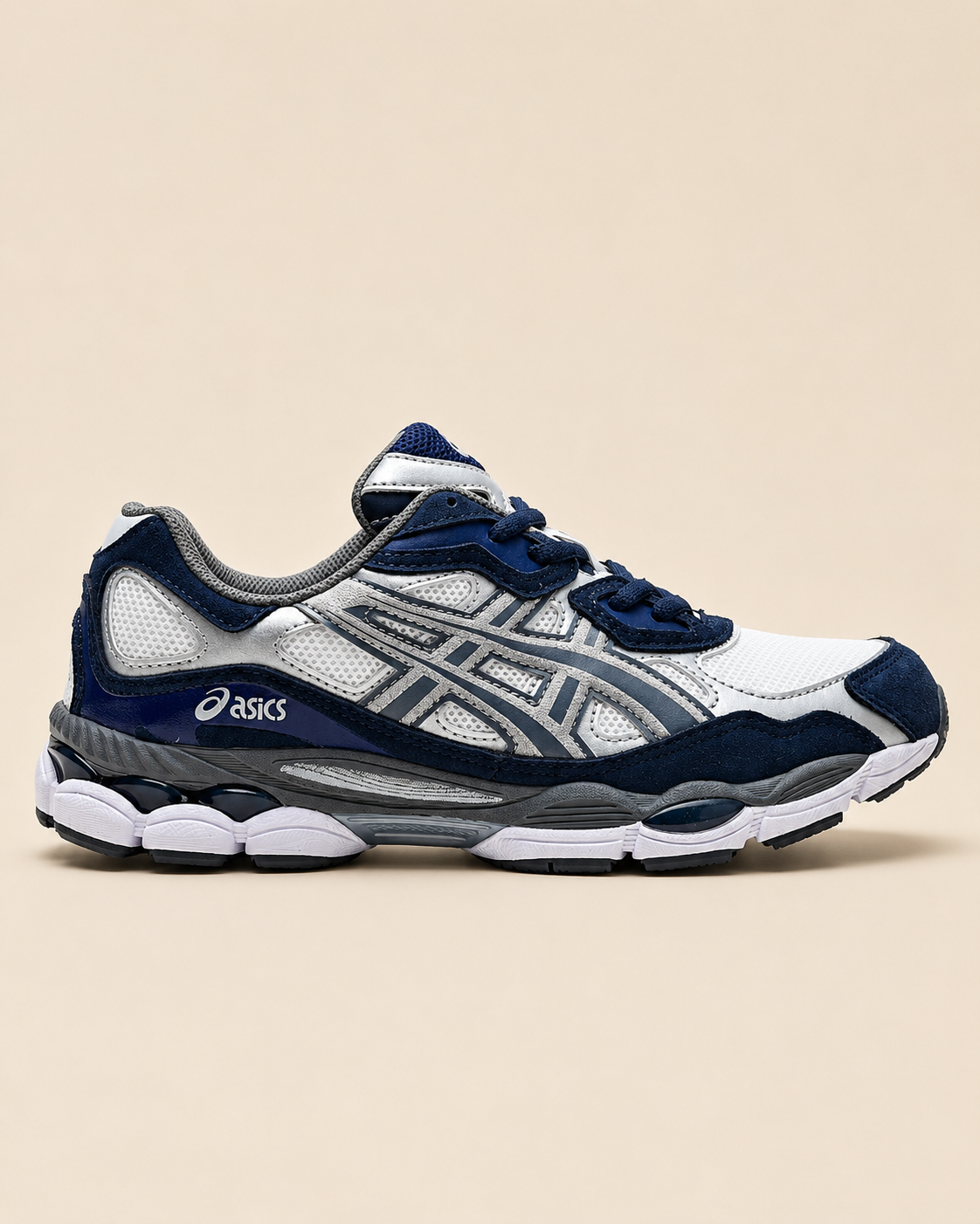 ASICS Gel-NYC White Navy - side