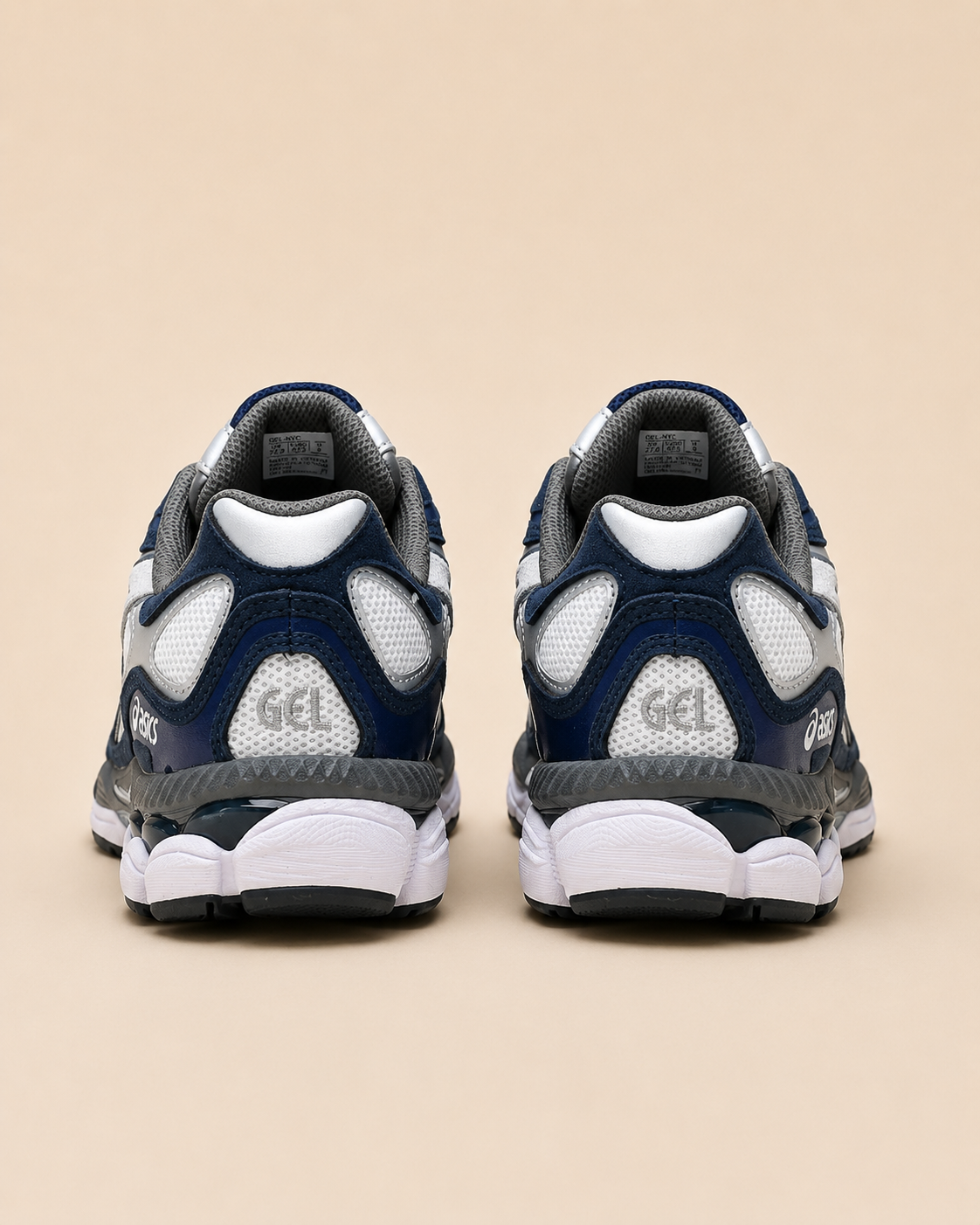 ASICS Gel-NYC White Navy - back