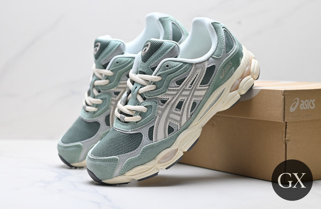 ASICS Gel-NYC Sage / Ivory - authentic supplier photo with Gallery X logo