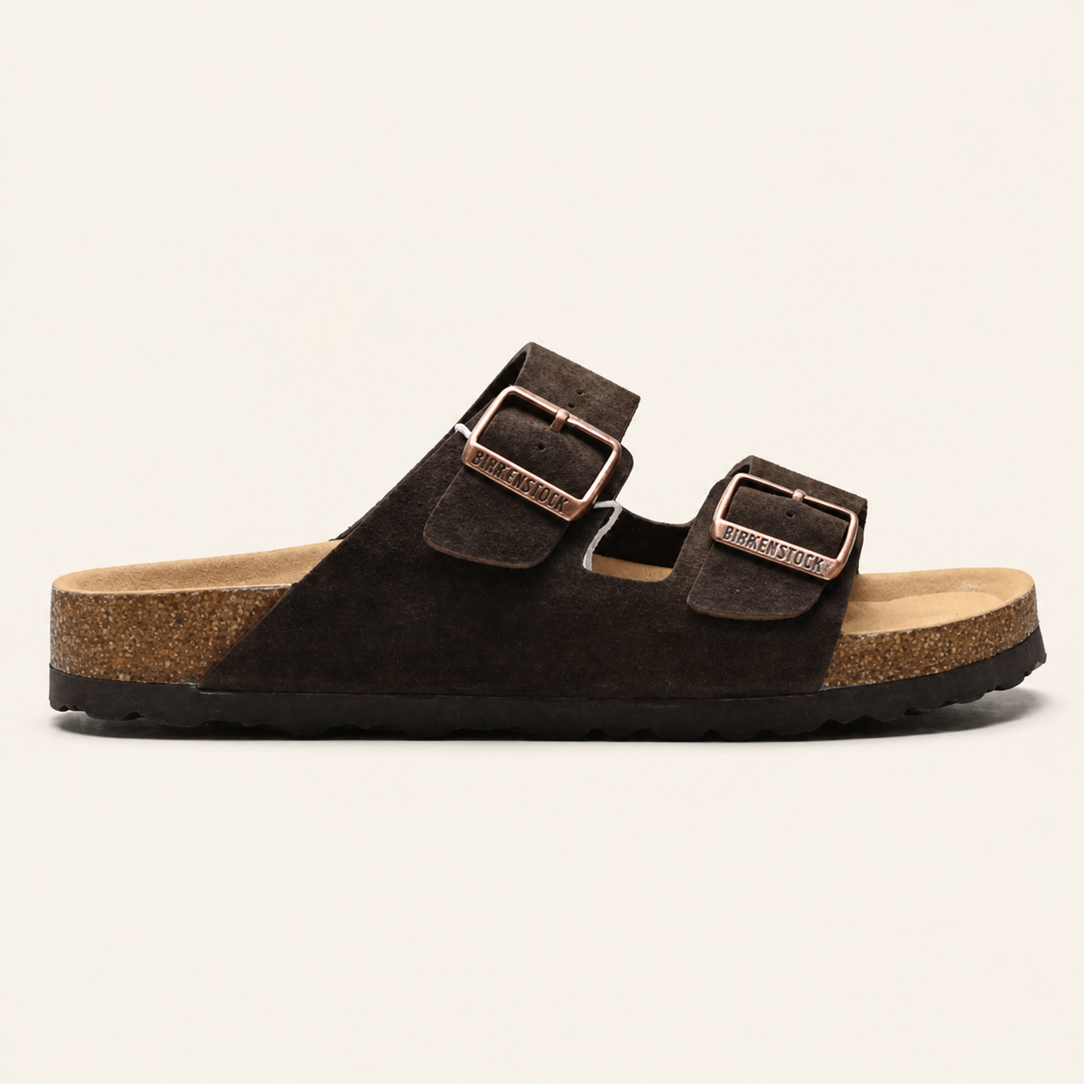 Birkenstock Arizona Suede לנשים בצבע חום כהה – צד