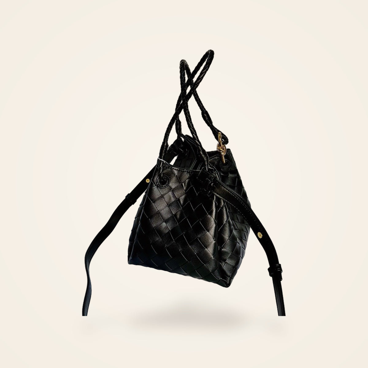 Bottega Intrecciato Mini Bag Black – catalog view 2