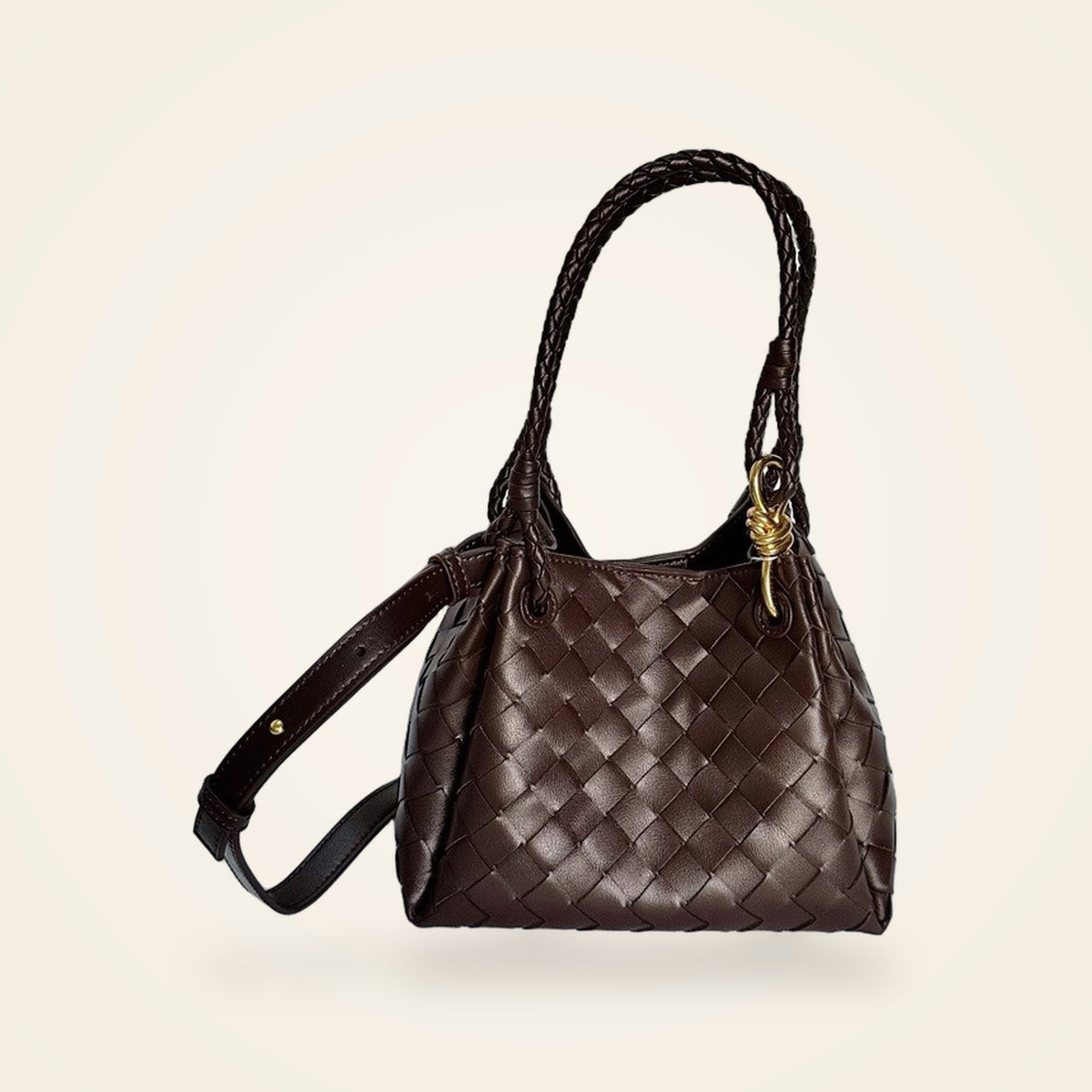 Bottega Intrecciato Mini Bag Brown – catalog view 1