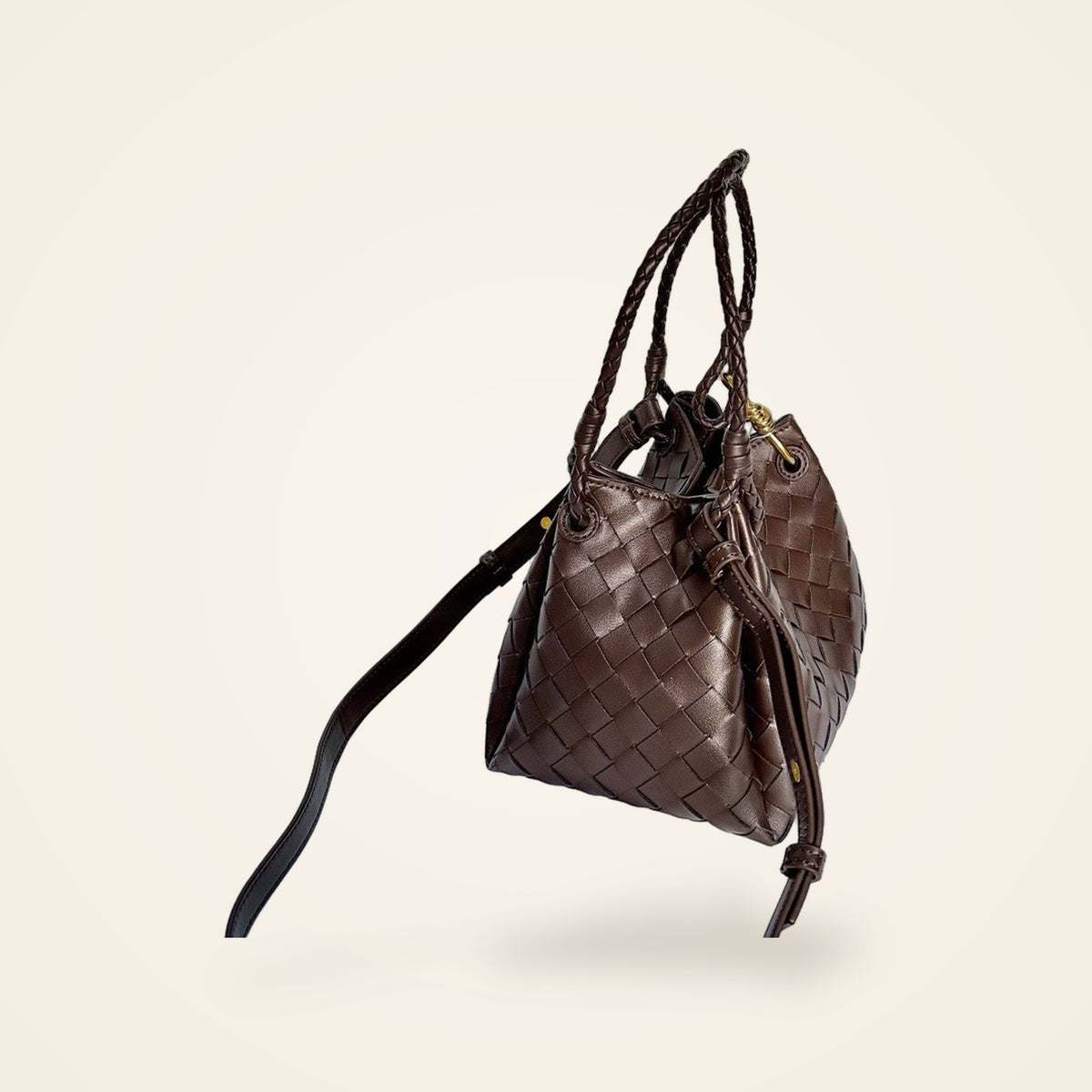 Bottega Intrecciato Mini Bag Brown – catalog view 2