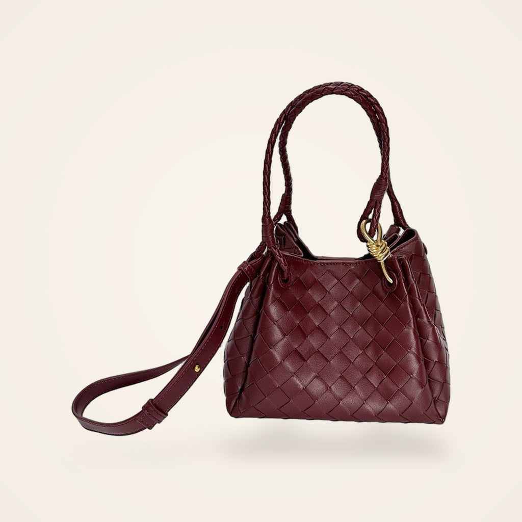 Bottega Intrecciato Mini Bag Burgundy – catalog view 1