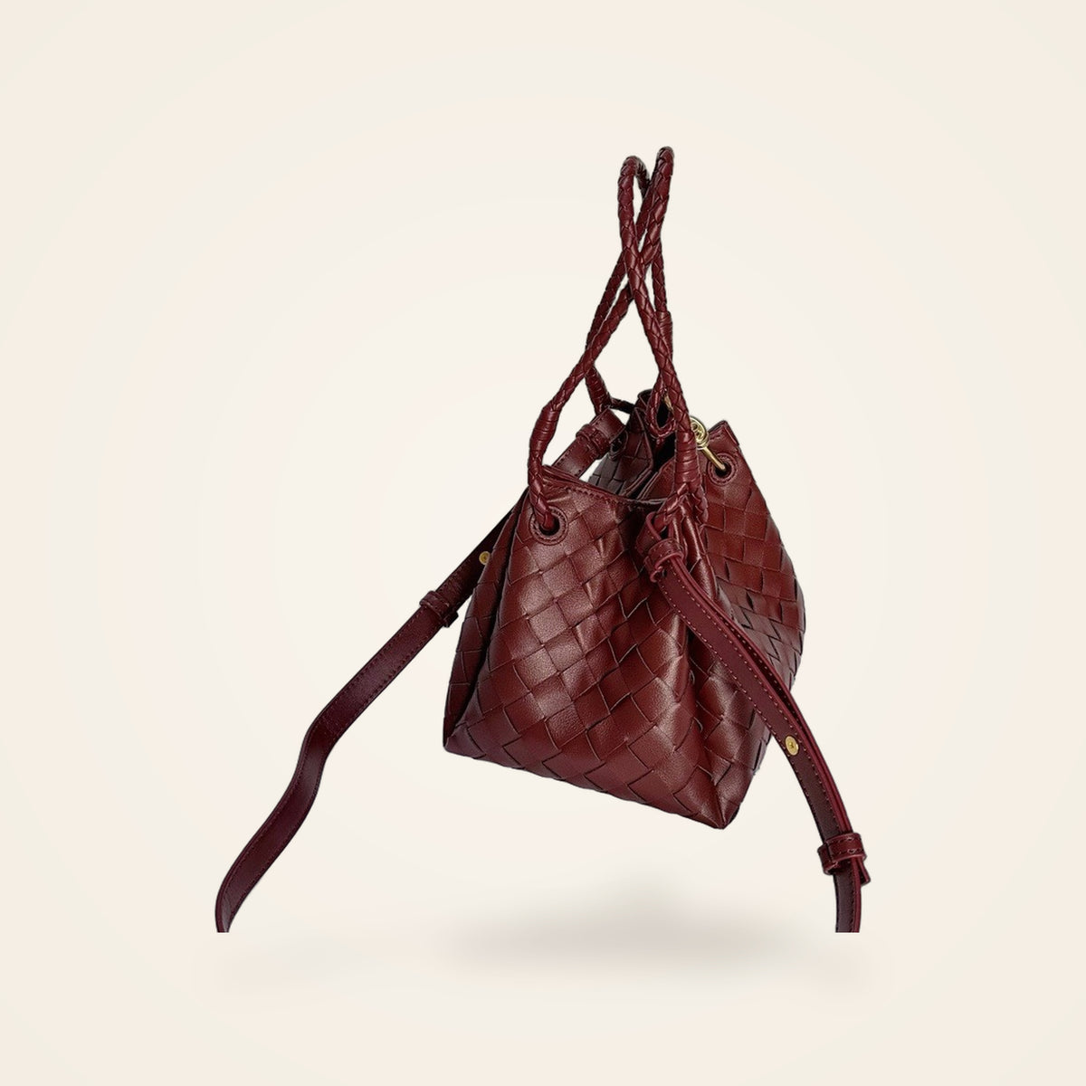 Bottega Intrecciato Mini Bag Burgundy – catalog view 2