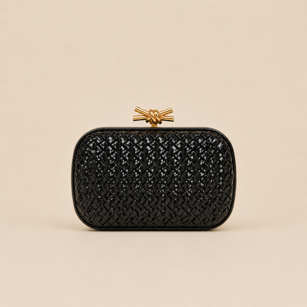 Bottega Veneta Knot Clutch - front