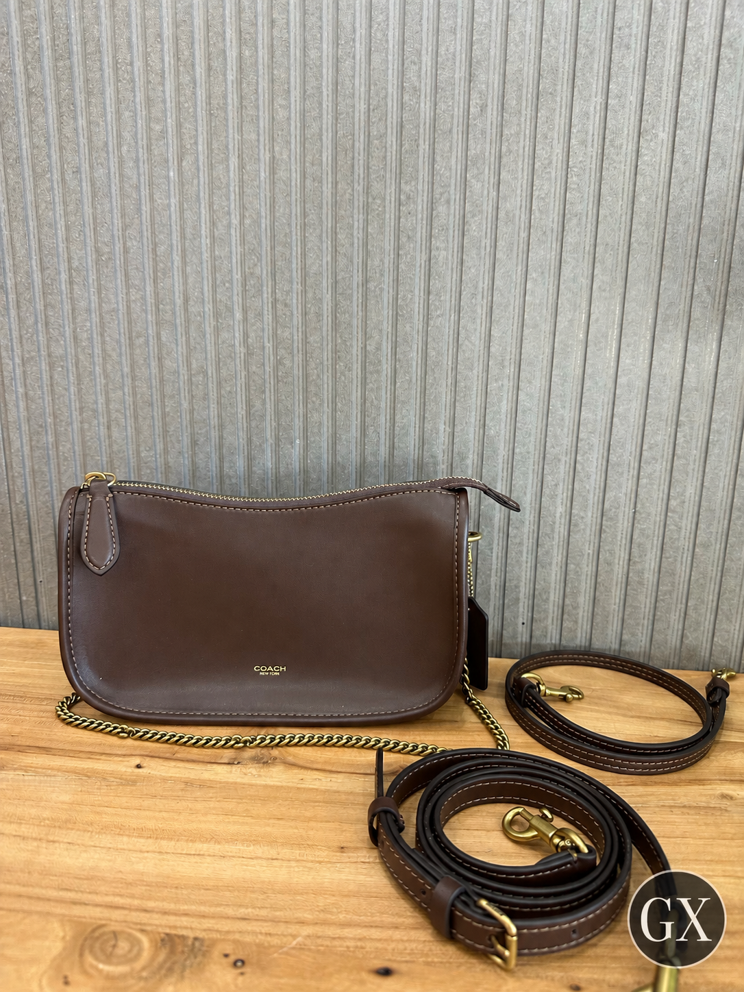 Coach Waverly Shoulder bag brown – lifestyle