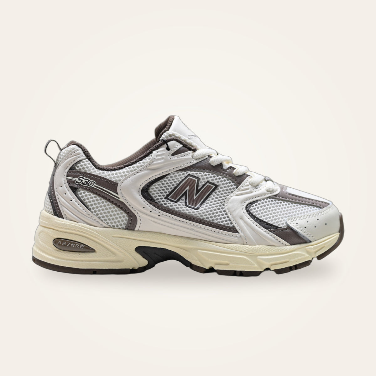 New Balance 530 Cream Brown - תמונה 1