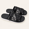 Dior Alias Sandal Black Oblique - side view