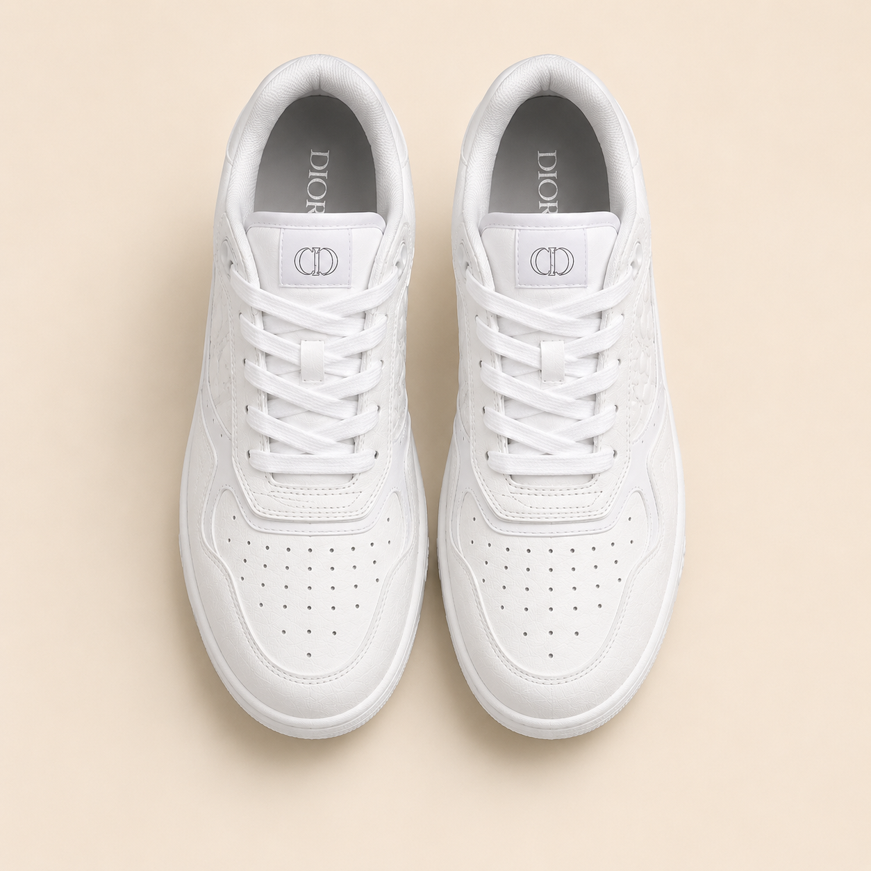 Dior B27 Triple White - top down