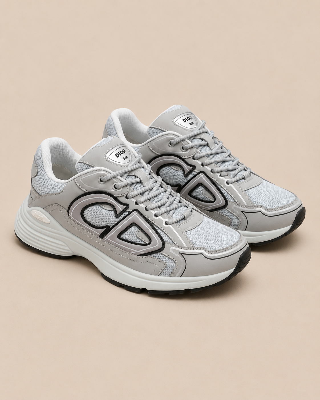 Dior B30 Sneaker Light Grey - pair