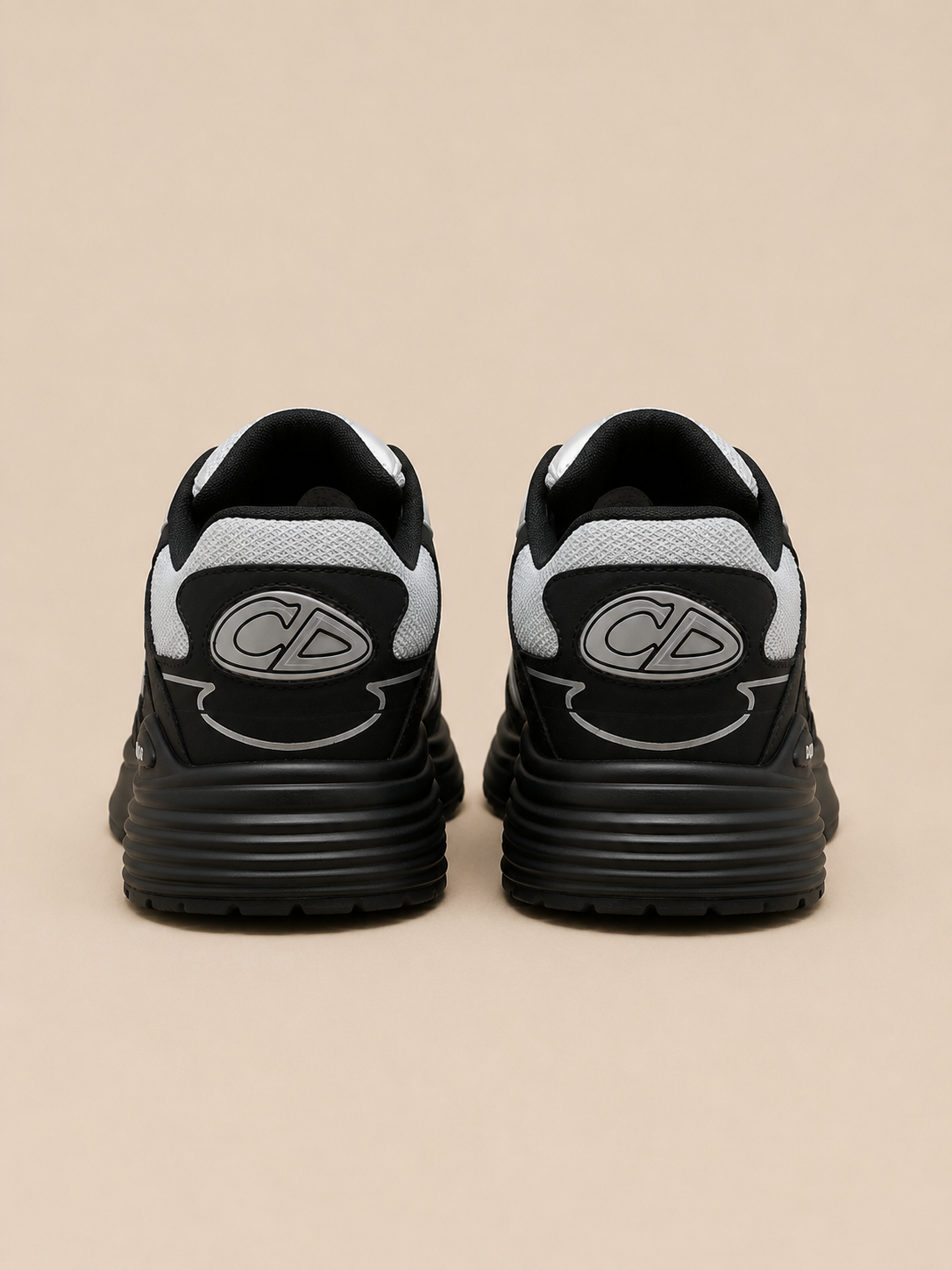 Dior B30 Sneaker White Black - Back