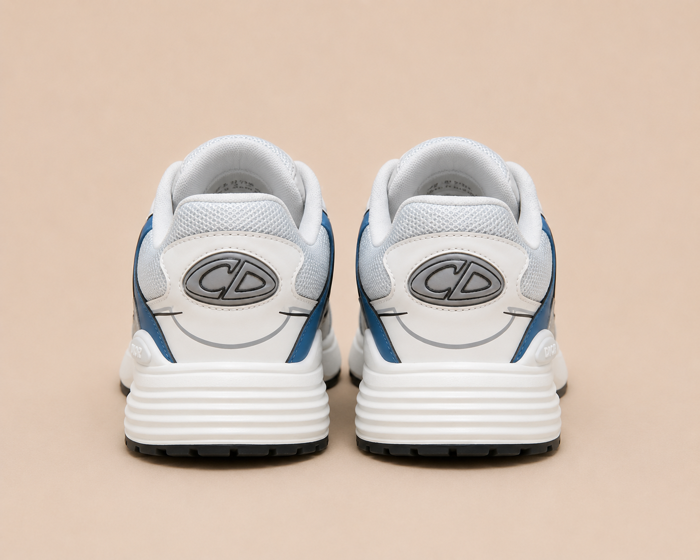 Dior B30 Sneaker White Blue - Back