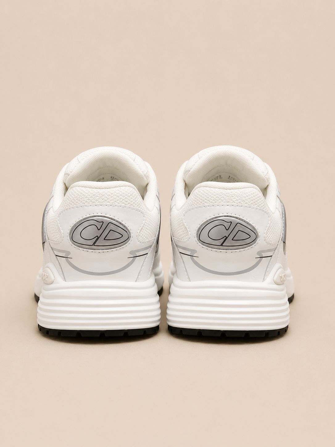 Dior B30 Sneaker White Silver - Back