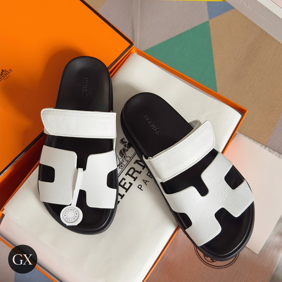Chypre Sandal White