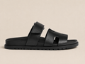 Hermes Chypre Sandal Black - Side