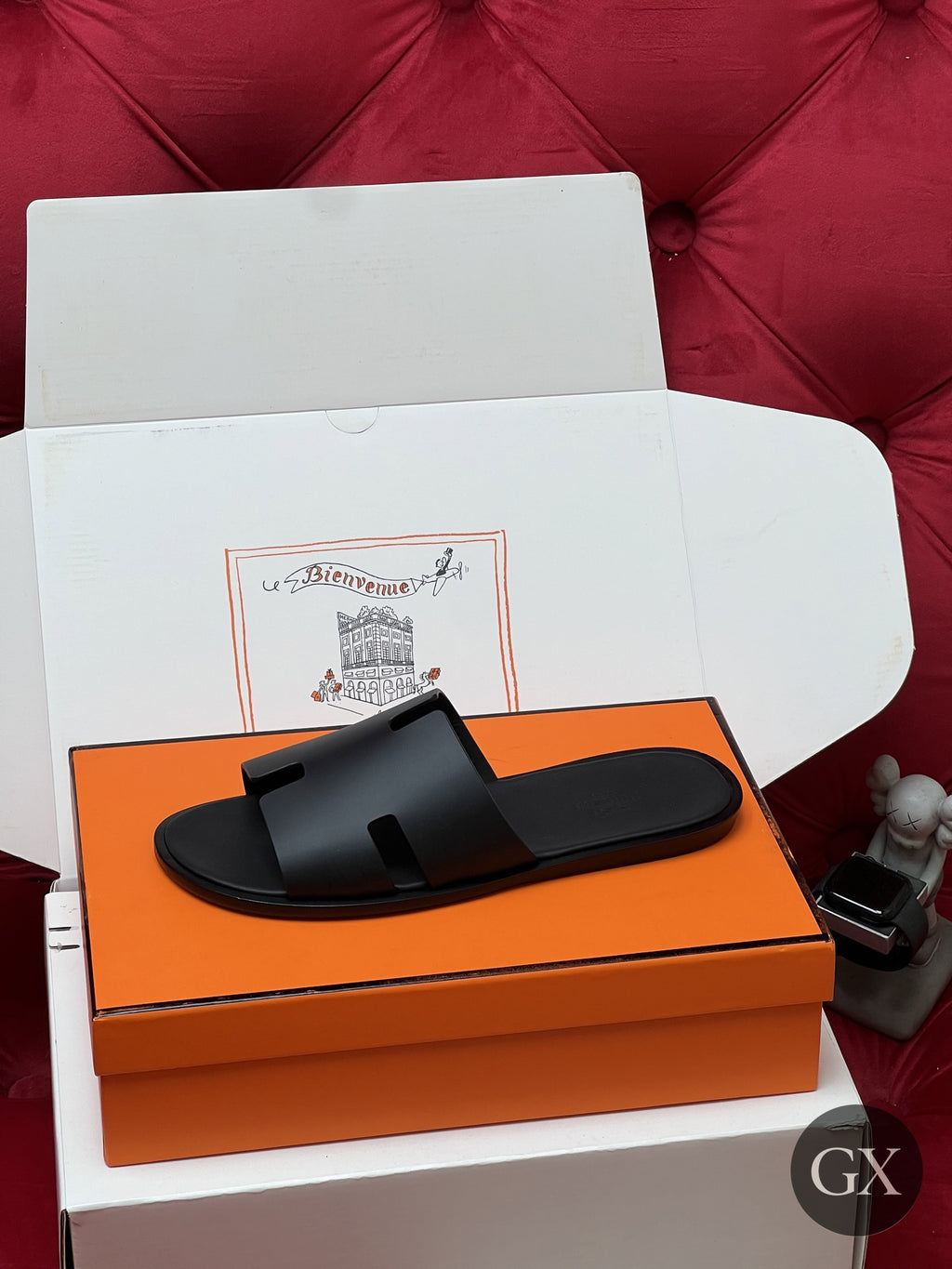 Hermès Izmir לגברים בצבע שחור – מבט צד