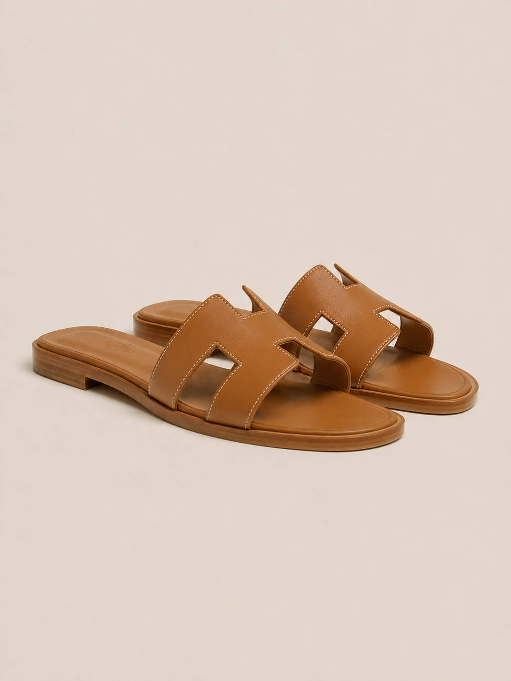 Hermès Oran Sandal Gold - Pair