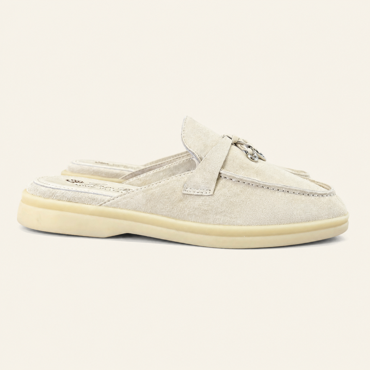 Summer Charms Walk Mule – Beige