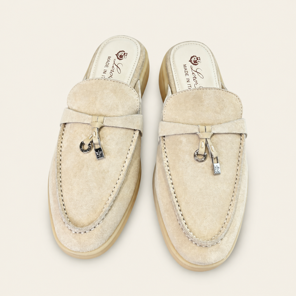 Summer Charms Walk Mule – Beige
