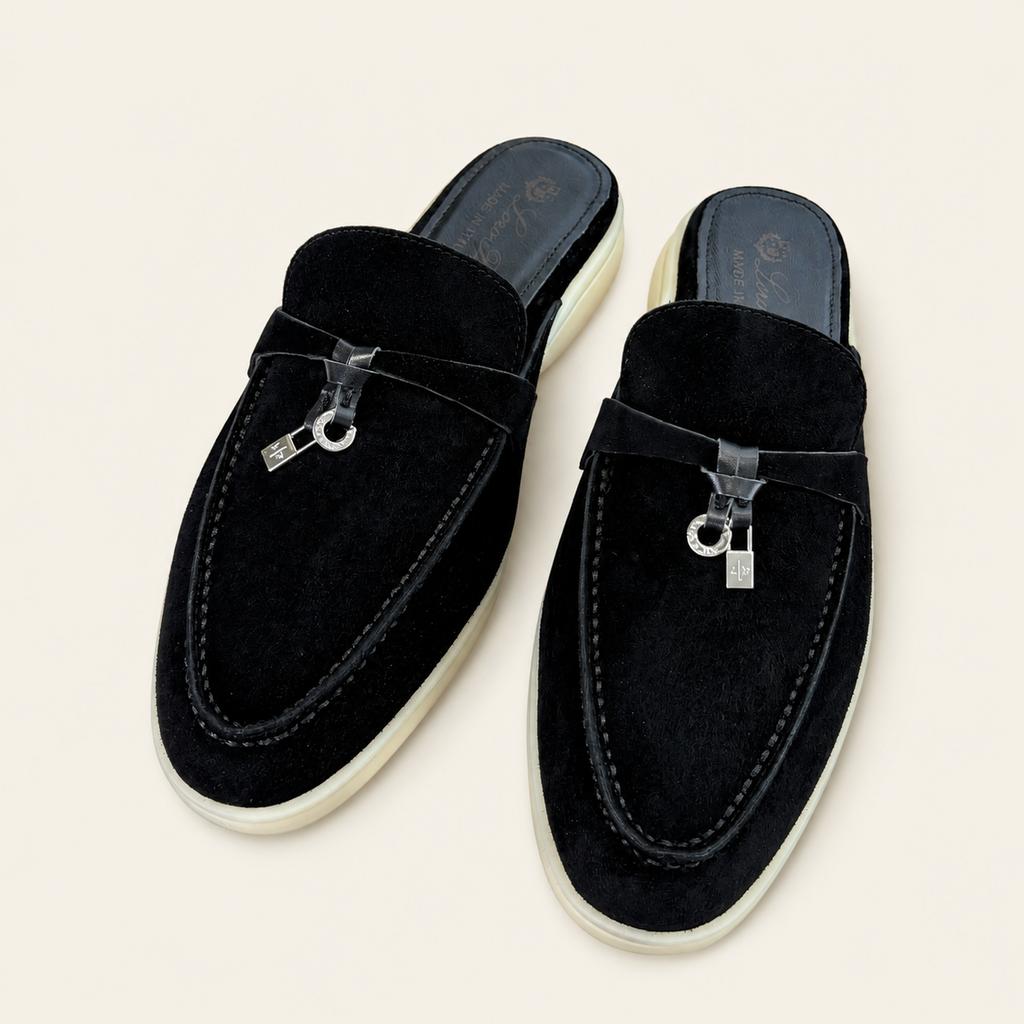 Summer Charms Walk Mule – Black