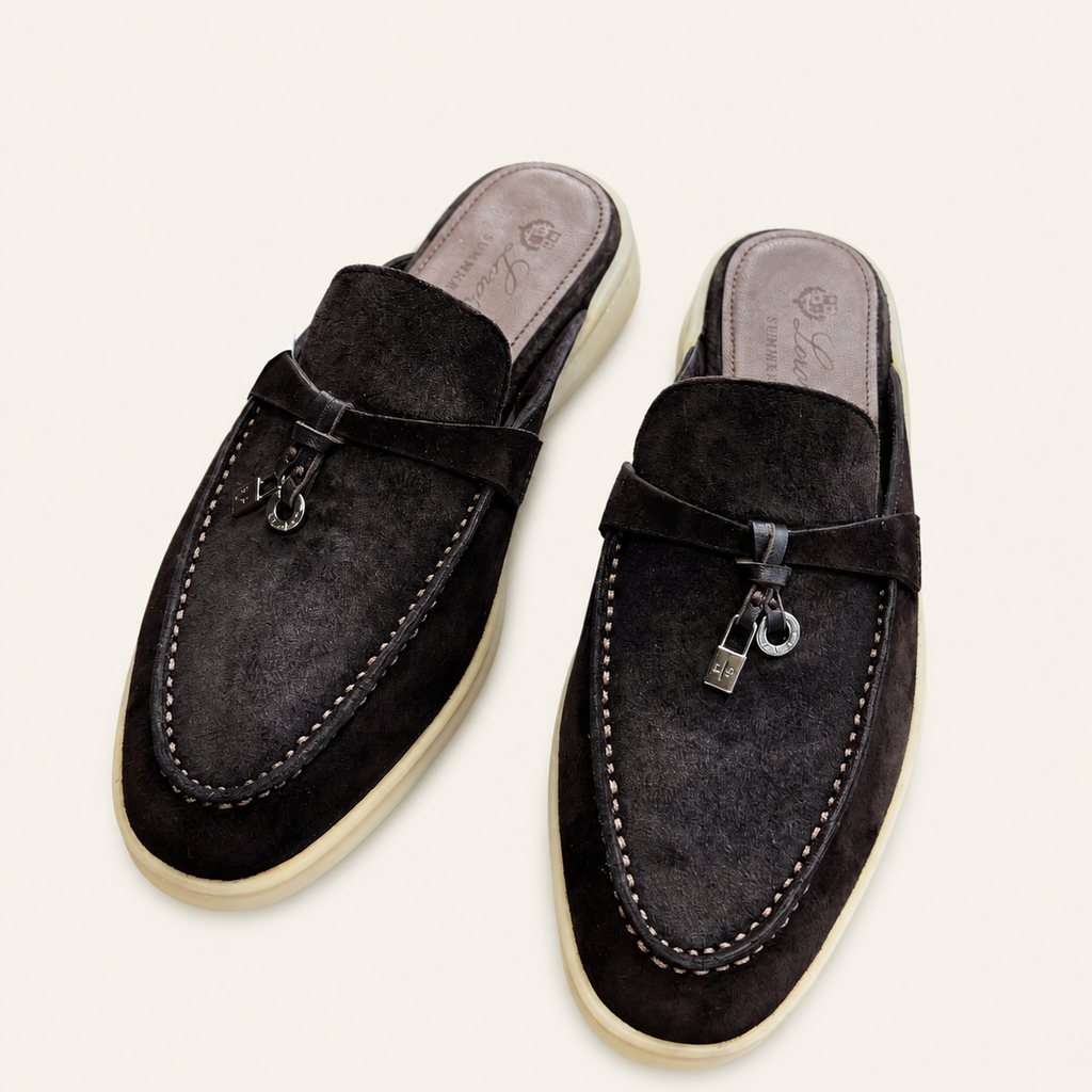 Summer Charms Walk Mule – Dark Brown