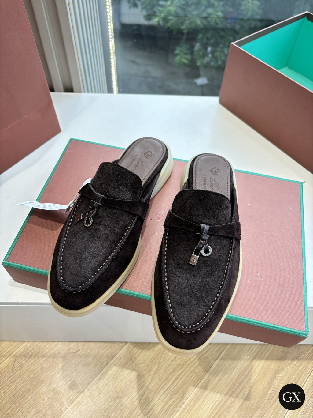 Summer Charms Walk Mule – Dark Brown