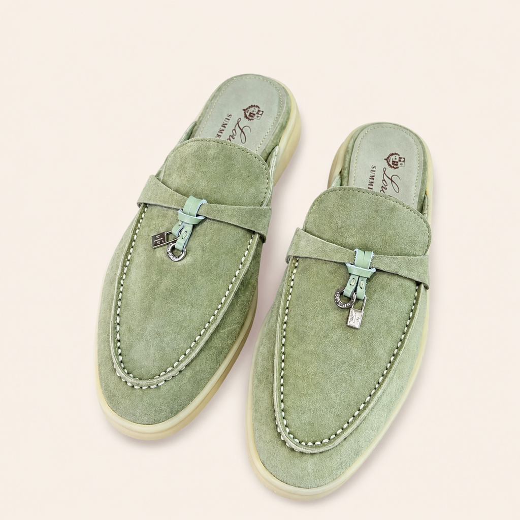Summer Charms Walk Mule – Green