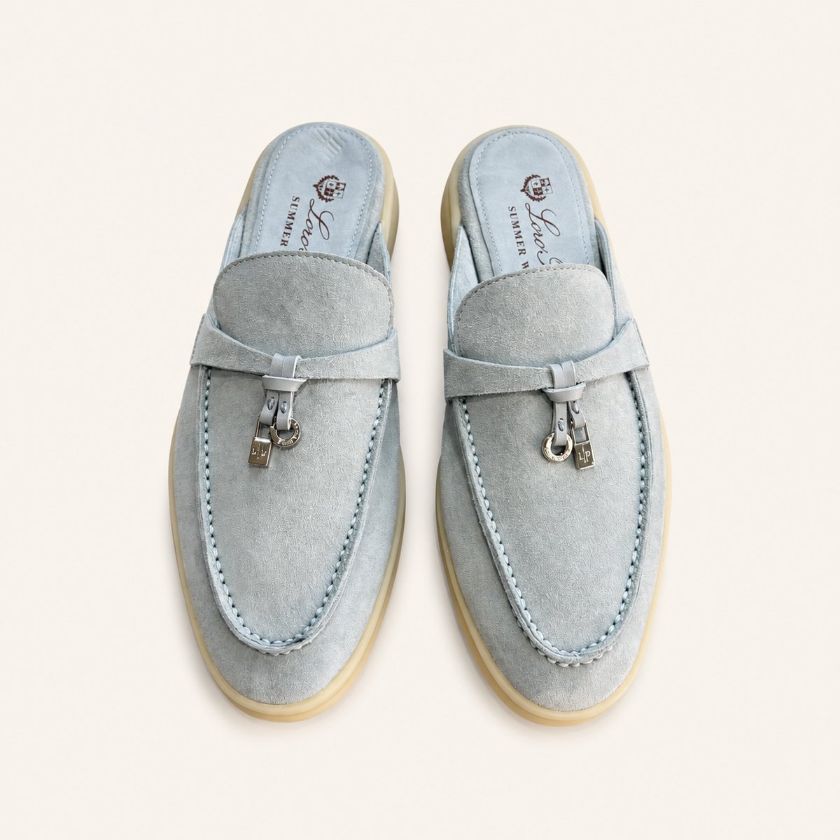 Summer Charms Walk Mule – Light Grey