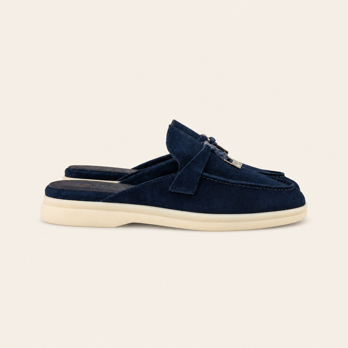 Summer Charms Walk Mule – Navy