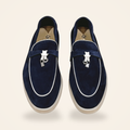 Summer Charms Walk Loafer Women – Navy / White - 1