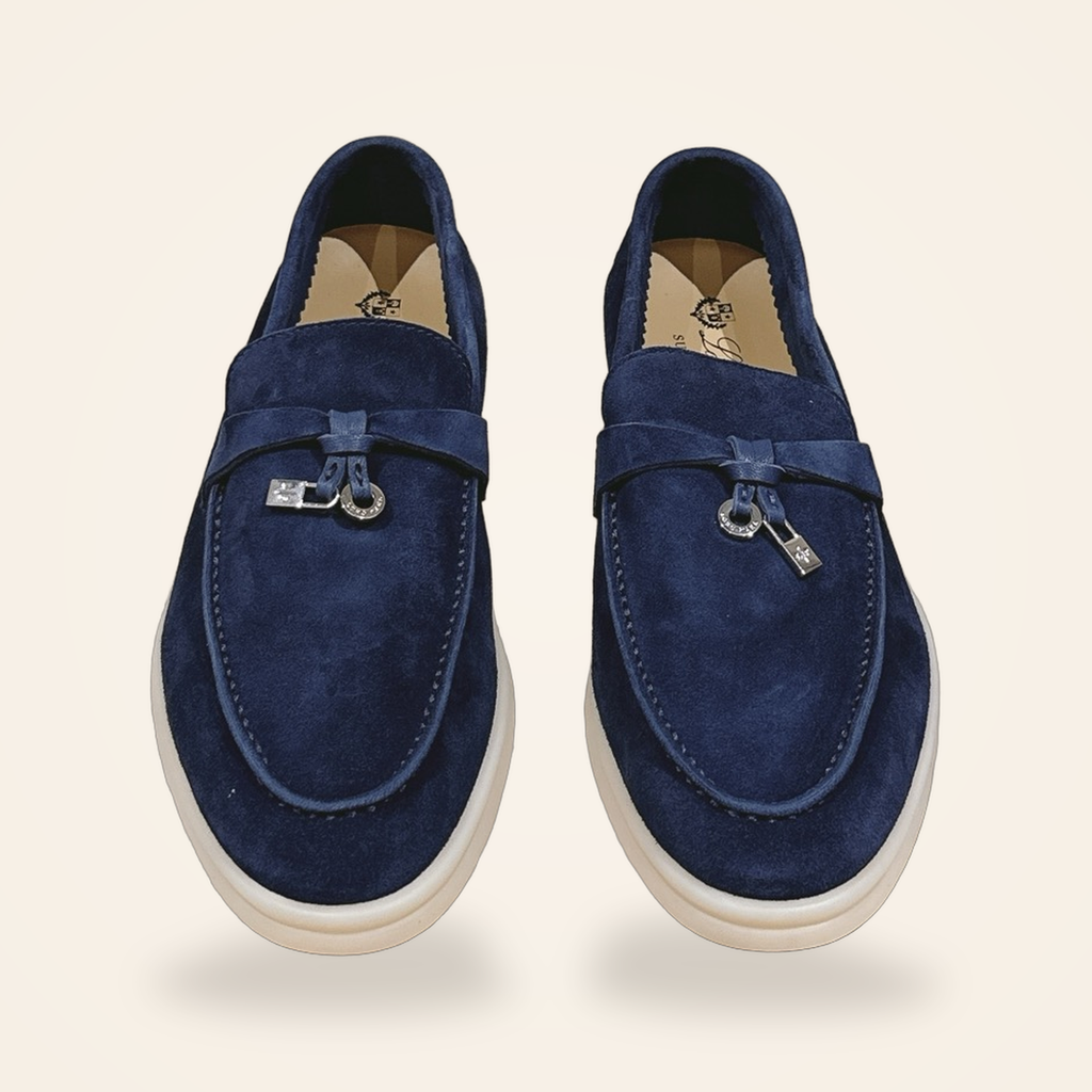 Summer Charms Walk Loafer Women – Navy - 1