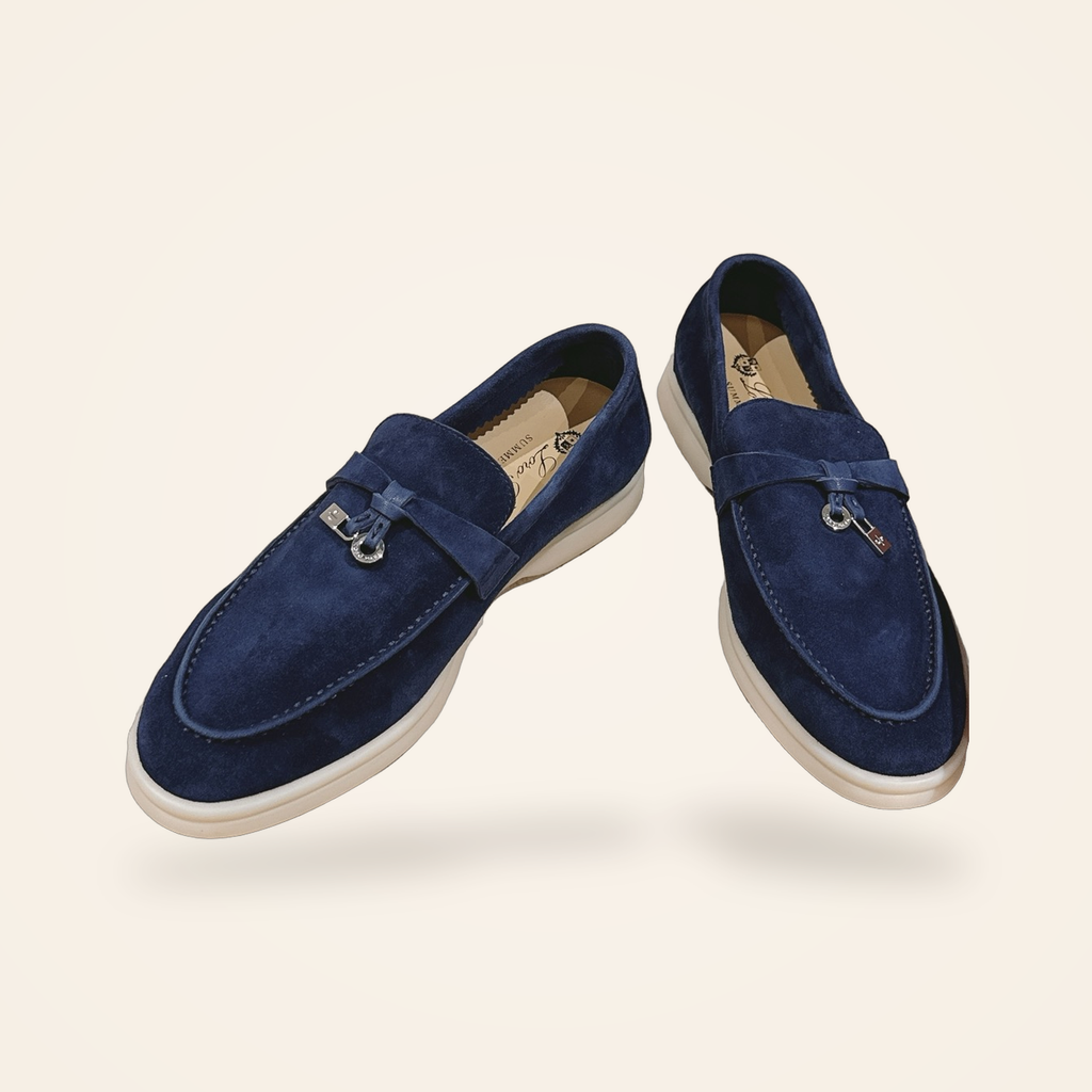 Summer Charms Walk Loafer Women – Navy - 2