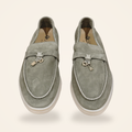 Summer Charms Walk Loafer Women – Sage Green - 1