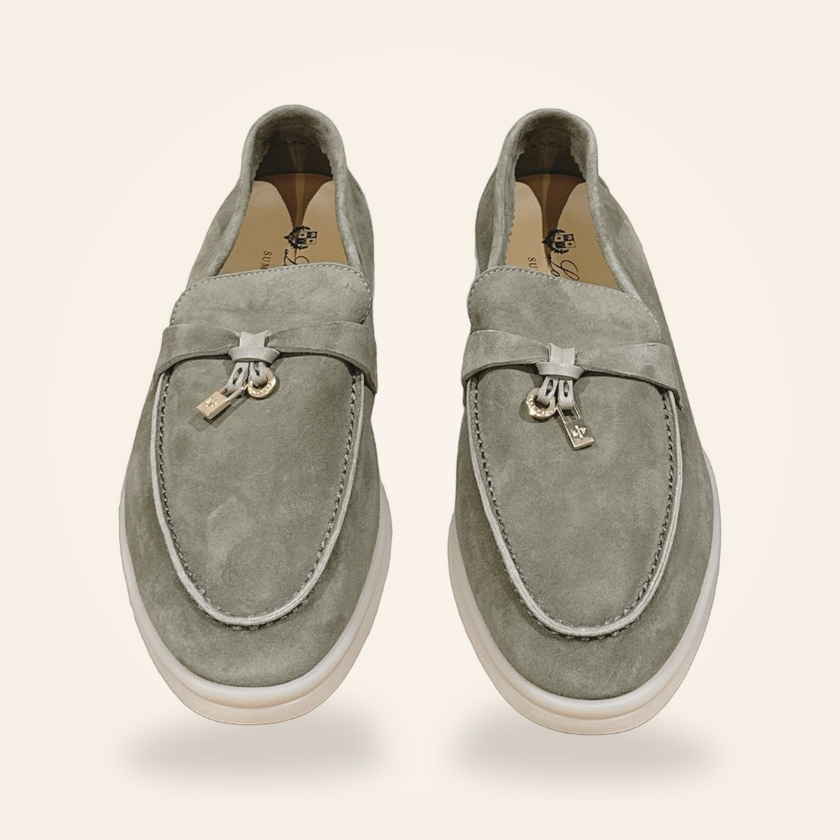 Summer Charms Walk Loafer Women – Sage Green - 1