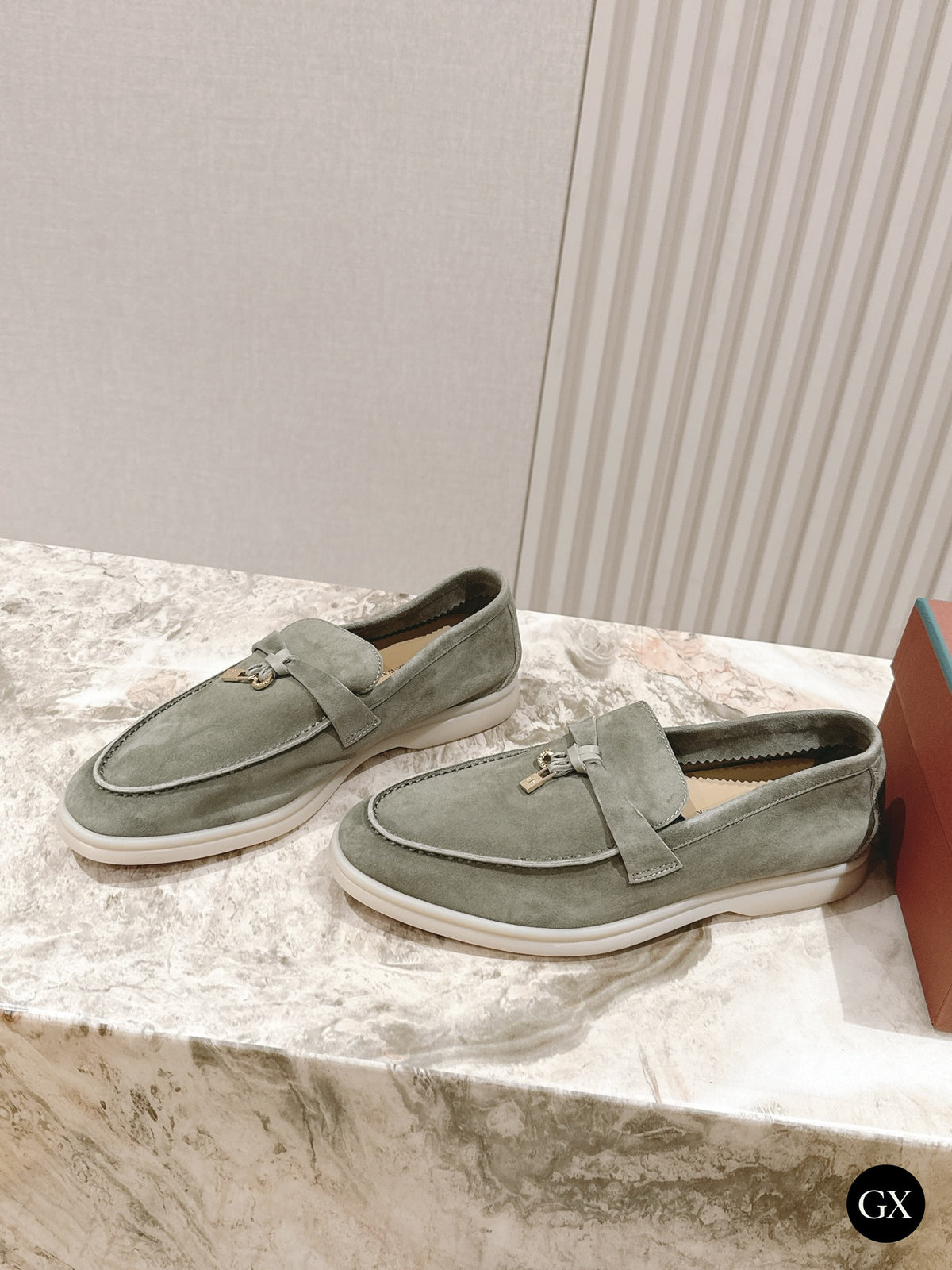 Summer Charms Walk Loafer Women – Sage Green - 3