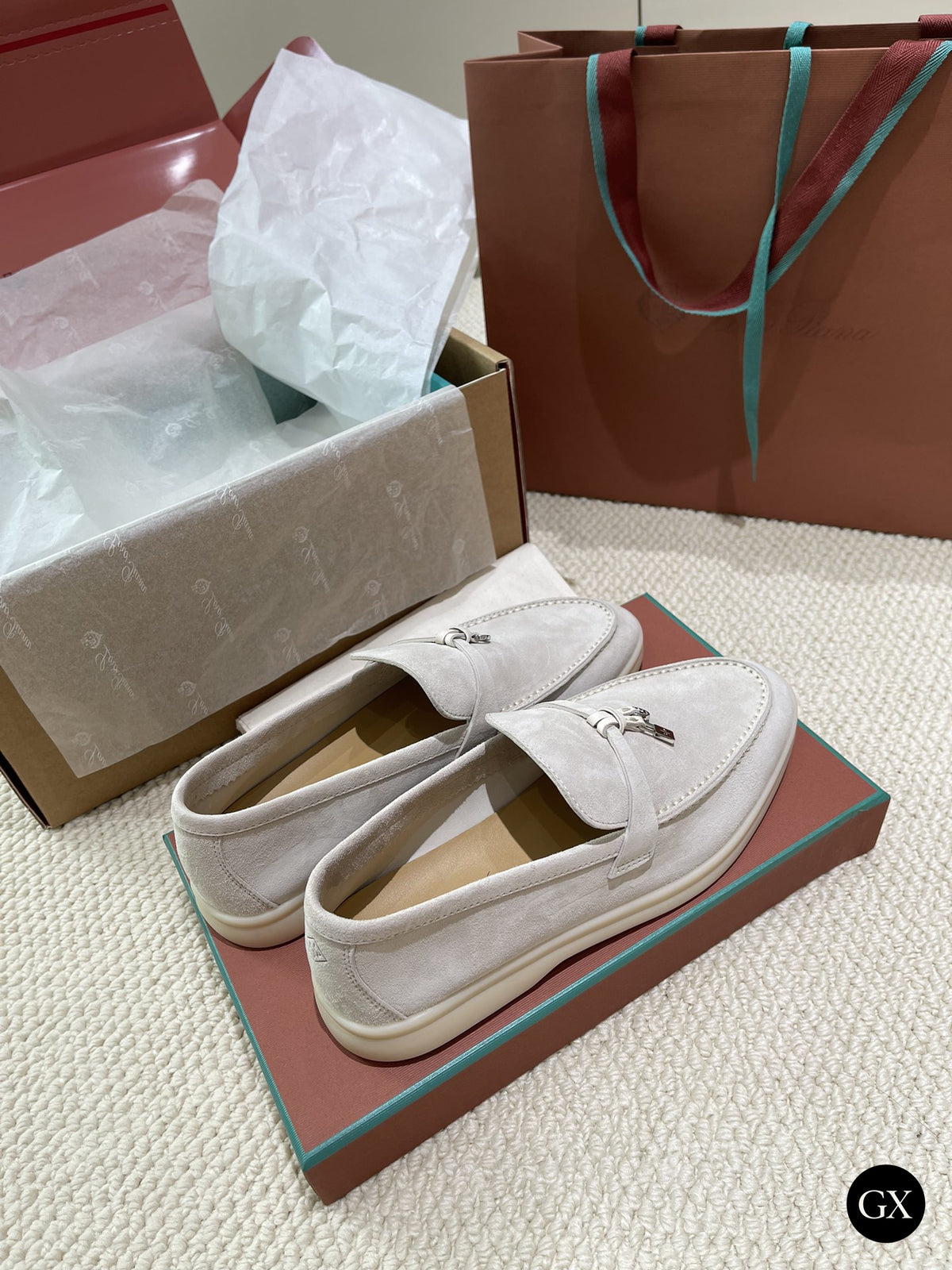 Summer Charms Walk Loafer Women – Light Grey - 3