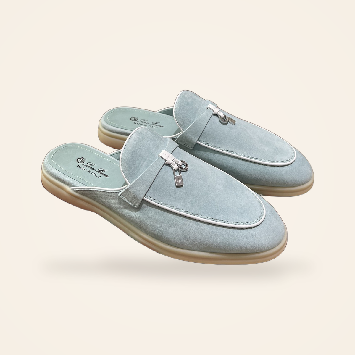 Summer Charms Walk Mule Women – Light Blue – second angle