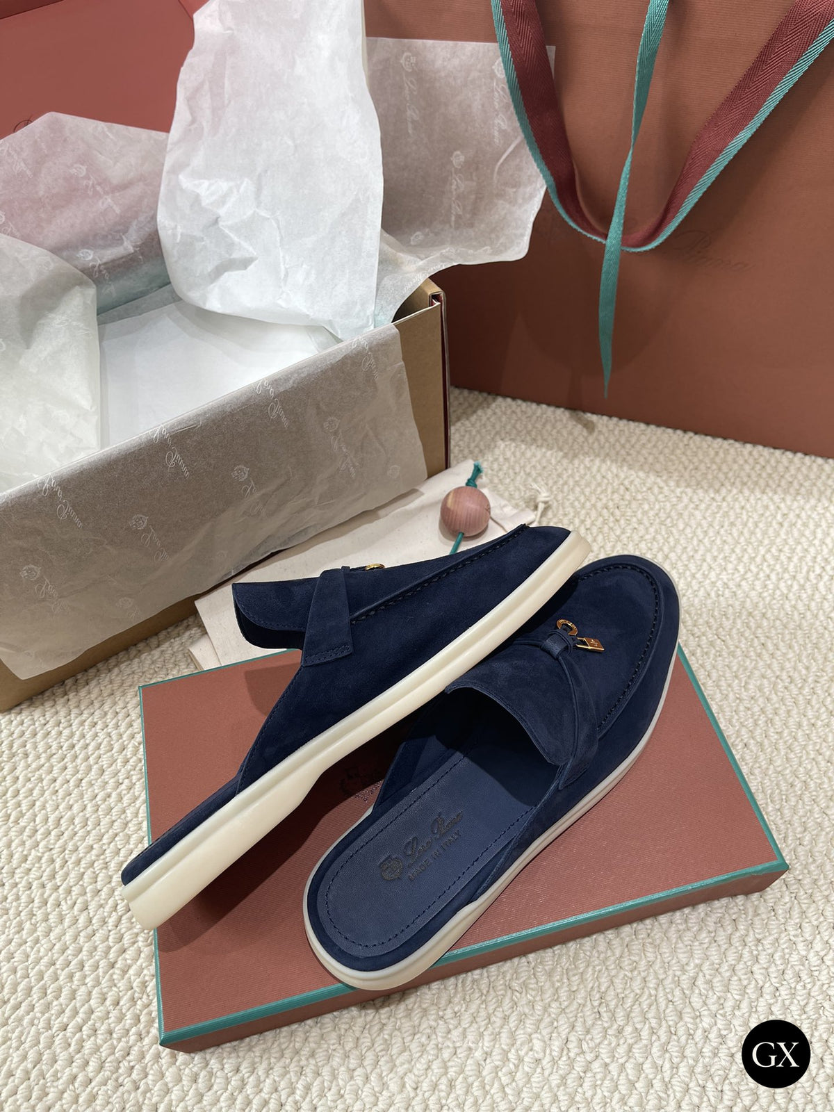 Summer Charms Walk Mule Women – Navy – original GX
