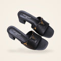 Louis Vuitton Heel Mule Black