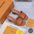Louis Vuitton Heel Mule Camel