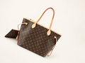 Louis Vuitton Neverfull MM Monogram עם נרתיק - מבט קדמי